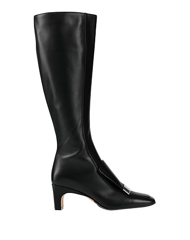 SERGIO ROSSI Boots Black Leather