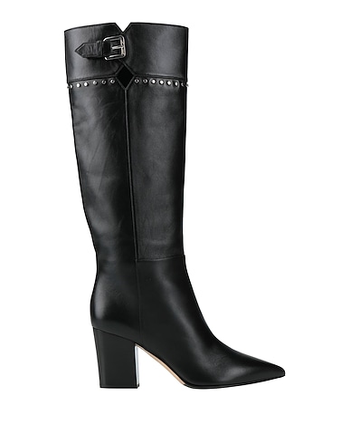 SERGIO ROSSI Boots Black Leather