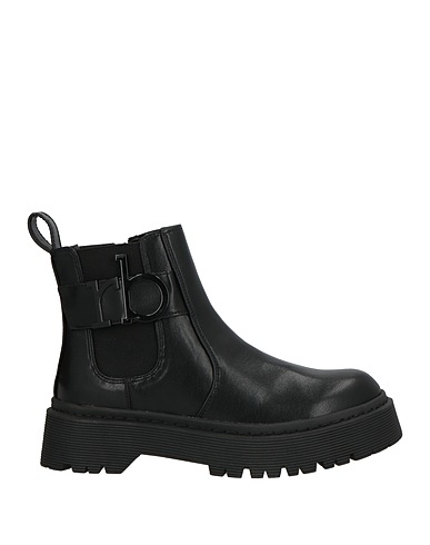 ROCCOBAROCCO Ankle boot Black Textile fibres