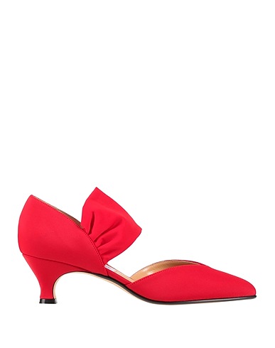 SERGIO ROSSI Court GRAZIE SERGIO Red Textile fibres
