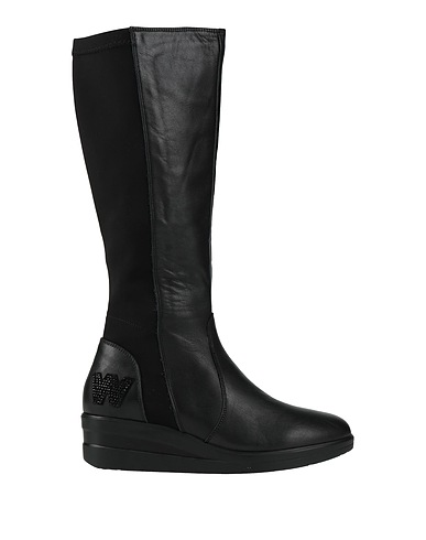 MELLUSO WALK Boots Black Textile fibres