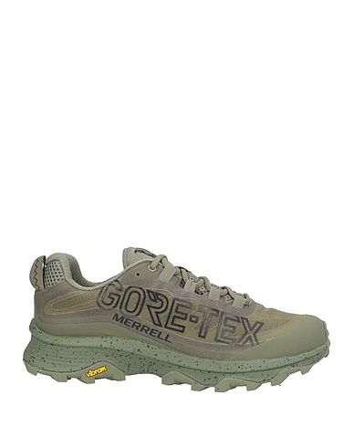 MERRELL Sneakers Military green Textile fibers, Synthetisches Material