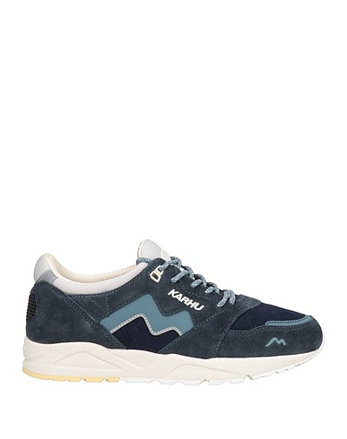 KARHU Sneakers Navy blue Leather, Textile fibres