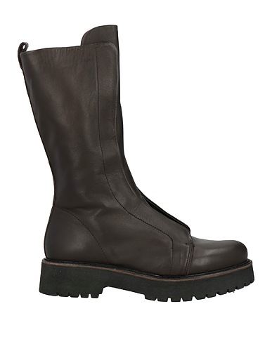 PATRIZIA BONFANTI Boots Dark brown Leather