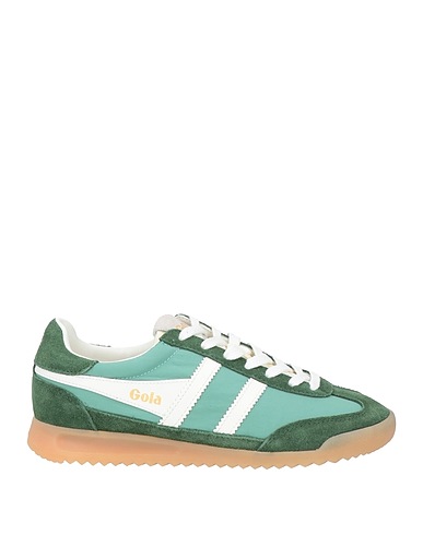 GOLA Sneakers Green Textile fibers, Leather