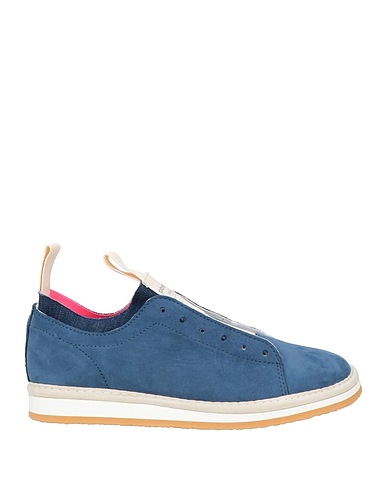 PANCHIC Sneakers Azul marino Cuero, Fibras textiles