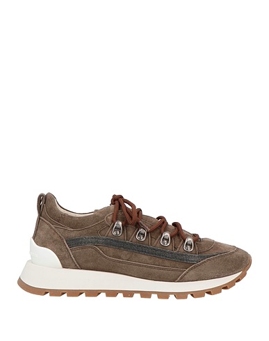 BRUNELLO CUCINELLI Sneakers Taupe 100% Leather