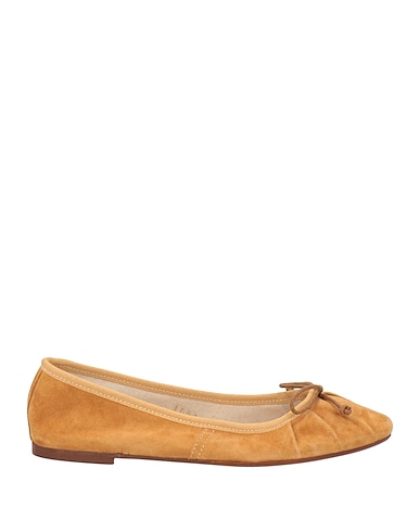 OVYÉ Ballet flats Sand Leather