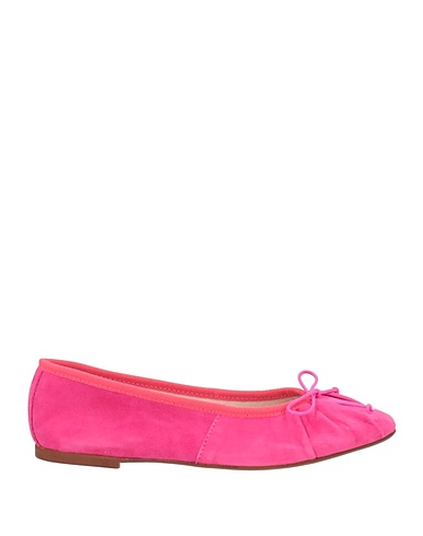 OVYÉ Ballet flats Fuchsia Leather