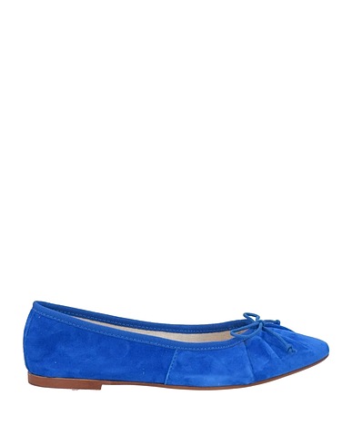 OVYÉ Ballerinas Königsblau Leder