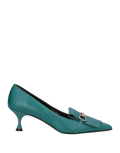 FRANCO COLLI Court Emerald green Leather