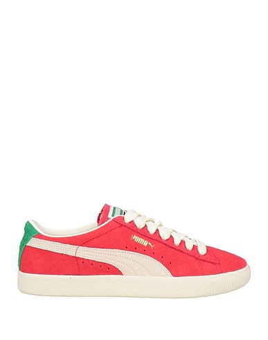PUMA Sneakers Red Cow leather