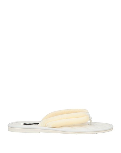 TOM FORD Flip flops Ivory Calfskin, Viscose
