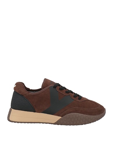 KEH-NOO Sneakers Chocolate brown Leather, Rubber