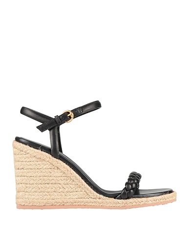 GIANVITO ROSSI Espadrilles Black Leather