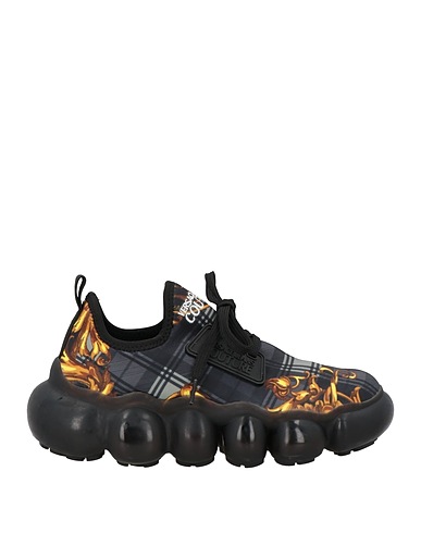 VERSACE JEANS COUTURE Sneakers Black Textile fibers
