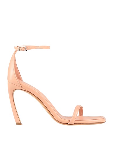 LANVIN Sandals Pink Leather