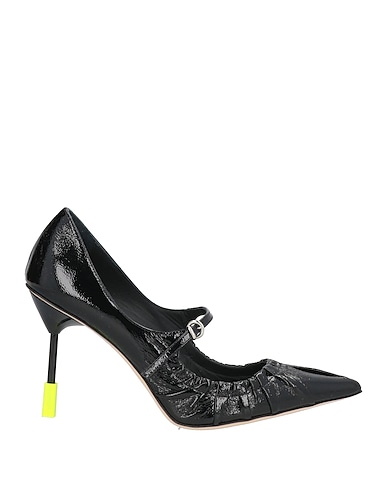 MSGM Pump Black Leather
