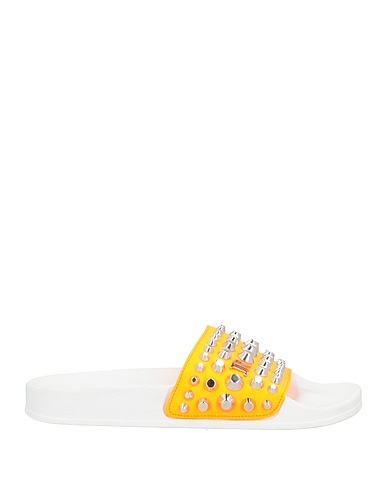 JOHN RICHMOND Sandals Orange Textile fibers