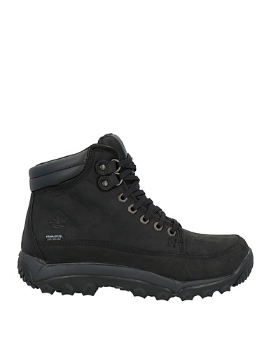 TIMBERLAND Stivaletti Nero Pelle, Fibre tessili