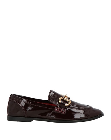 JEFFREY CAMPBELL Mocassino Bordeaux Pelle