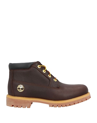 TIMBERLAND Ankle boot Dark brown Leather