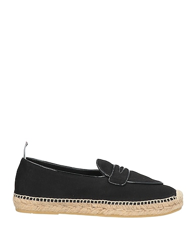 THOM BROWNE Espadrilles Black Textile fibers