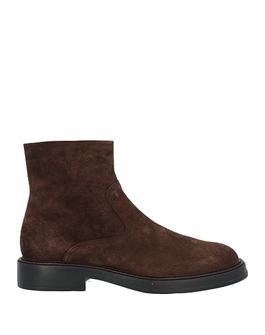 TOD'S Ankle boot Dark brown Leather