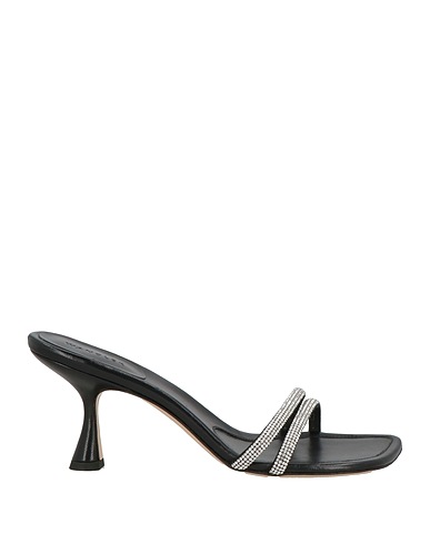 WANDLER Sandals Black Leather