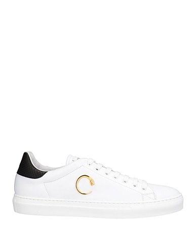 CAVALLI CLASS Sneakers White Calfskin