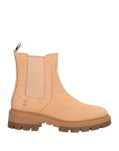 TIMBERLAND Ankle boot Leather, Textile fibres