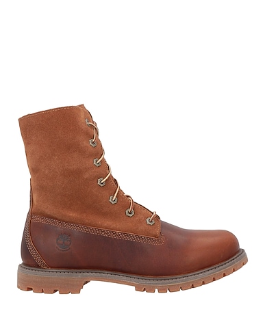 TIMBERLAND Stivaletti Marrone Pelle, Fibre tessili