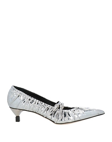 MSGM Décolleté Argento Fibre tecniche