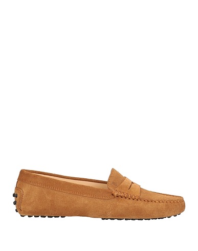 TOD'S Loafers Camel Leather