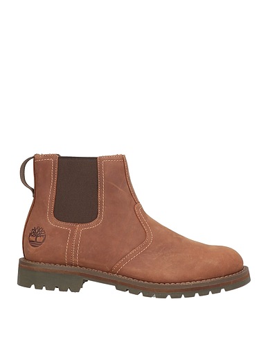 TIMBERLAND Stivaletti Cioccolato Pelle