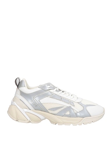 MSGM Sneakers White Textile fibers, Leather