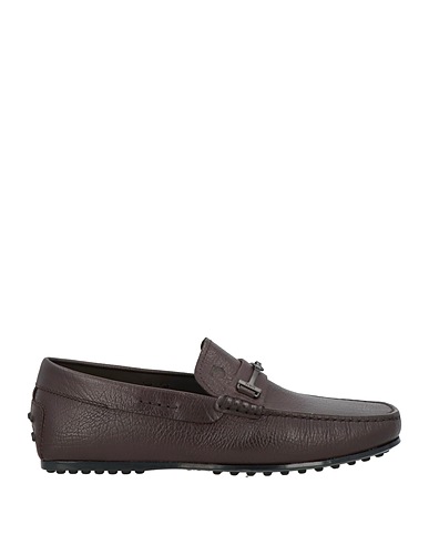 TOD'S Mokassins Dunkelbraun Leder