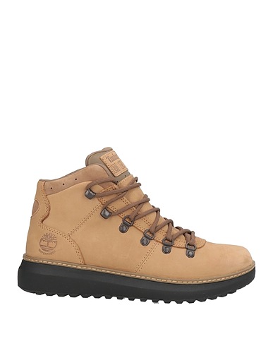 TIMBERLAND Ankle boot Sand Leather, Textile fibres
