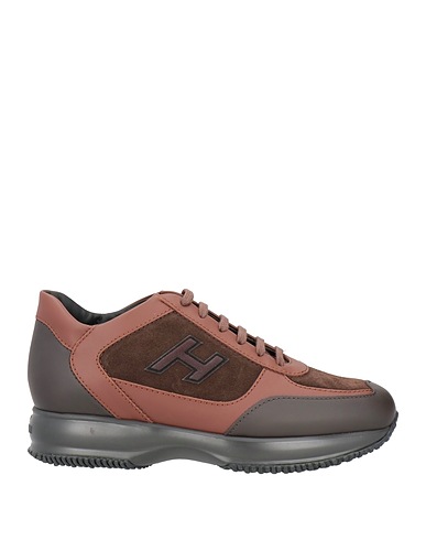 HOGAN Sneakers Brown Leather