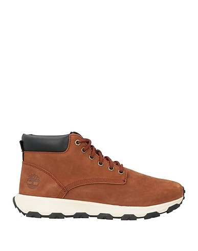 TIMBERLAND Stivaletti Cioccolato Pelle, Materiale sintetico