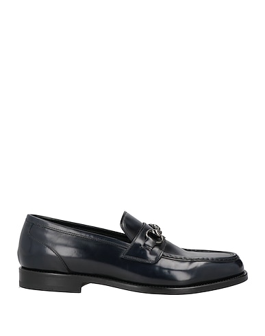 TAGLIATORE Loafers Midnight blue Calfskin