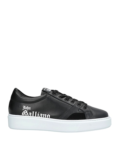 JOHN GALLIANO Sneakers Black Leather