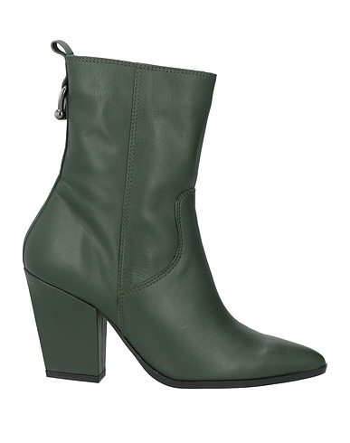 BRUNO PREMI Ankle boot Dark green Leather