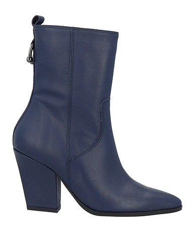 BRUNO PREMI Ankle boot Navy blue Leather