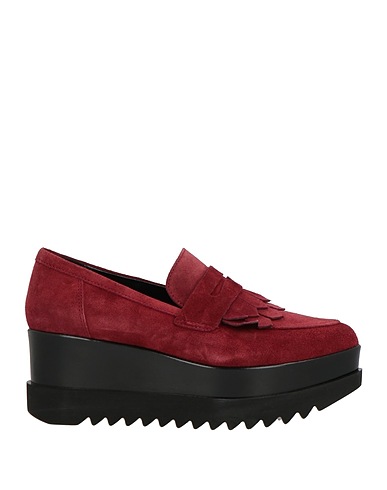 LORENZO MARI Mocassino Bordeaux Pelle