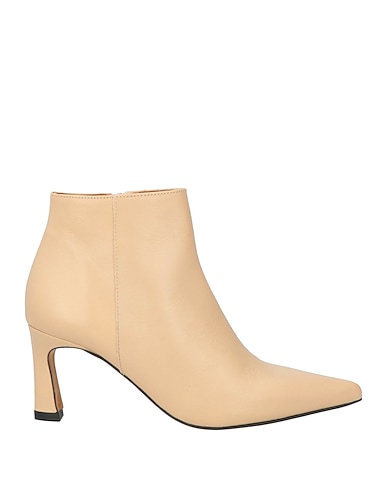 ÁNGEL ALARCÓN Stiefelette Beige Leder