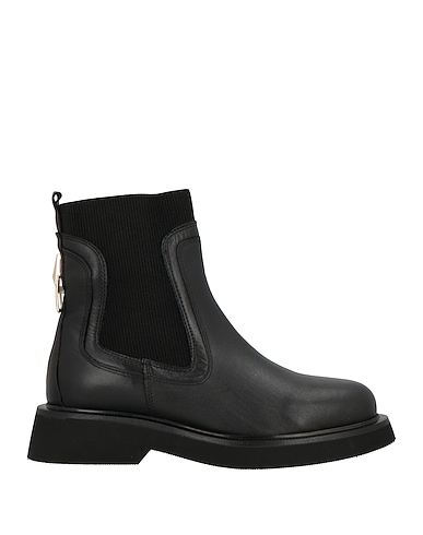 PIXY Stiefelette Schwarz Leder