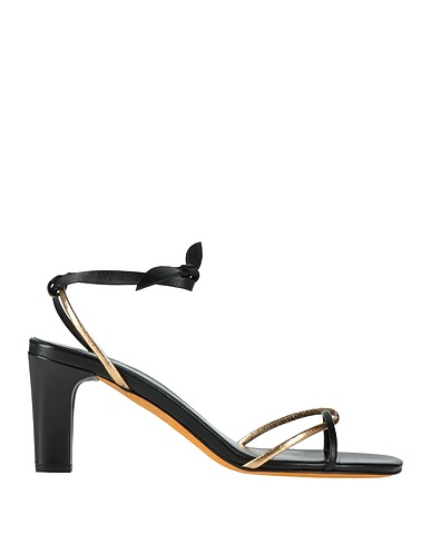 MARYAM NASSIR ZADEH Sandals Black Leather