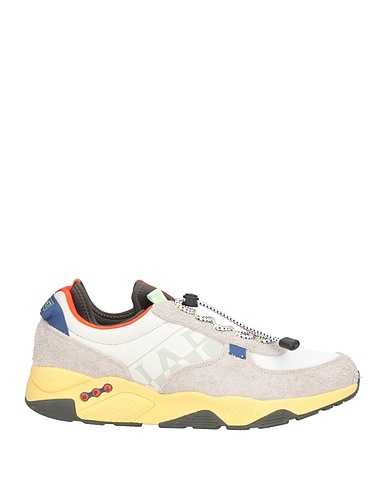 NAPAPIJRI Sneakers Light grey Leather, Textile fibres