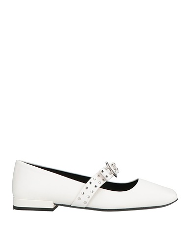 VERSACE Footwear White Leather